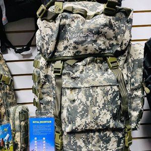 ROYAL MOUNTAIN Military Waterproof Hiking Backpack